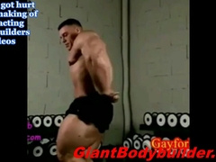 meaty bodybuilder in how to make a muscle dominance video, director comments