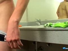 Joey Steels Flaunts His Bod And Jerks His Fat Sausage