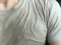 Male airport public piss and cum 6