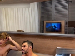 DEVIANT GRINGO TOOK MILK FROM MY HEFTY MAN MEAT.