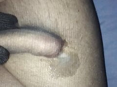 Cum in pantyhose