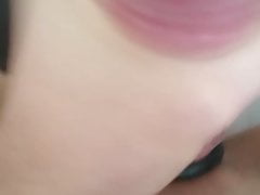 Cum in condom to avoid a mess on couch