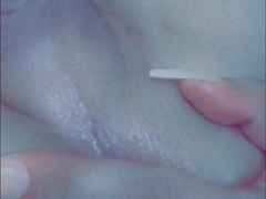 Almond with my faux-cock