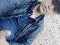 Chico touching his Cock