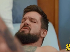 Brysen Touches Griffins Ass While Walking On The Park Before Taking Off His Clothes - Sean Cody