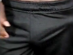 Hefty-Headed Black Dick in Cut-offs