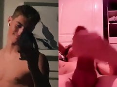 Hot boy jerking