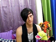 Emo gay pounds his twink partner after sloppy oral foreplay