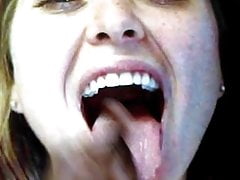 Riley Reid - Cum Tribute(face & tongue)