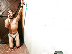 Raba Erre: A young man breaks the spell of sorcerers with beautiful orgasm