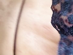Crossdresser fucked by BBC bareback POV