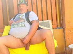 Exclusive Only On Faphouse: Hunting Redneck Fat Step daddy Bear Cums Secretly In His Straight Friends Hunting Cabin While He