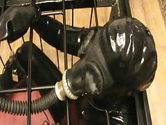 Caged rubberslave - 3