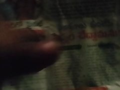 Masturbating cock