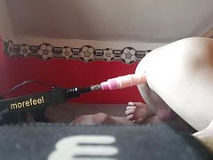 CDSissyAnnabelle getting faster with this toy