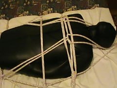 Restrained and deprivated in full neoprene - 2