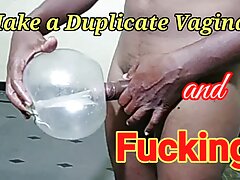 Home made duplicate vagina and fucking in Hindi