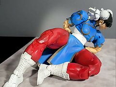 Chun-Li figure bukkake(SoF)