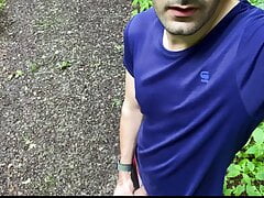 jerkoff my cock in public and cum