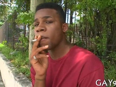 Black Homosexual Bangs White Mate