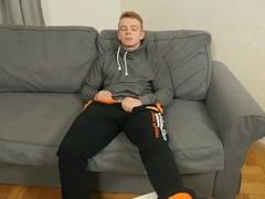 Masturbating the weenie