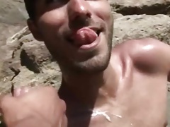 Twink Papis on Hardcore Anal Sex by the Beach