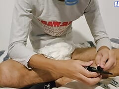 ABDL Diaper Boy Playing With Lego