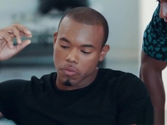 Black gay fucks his Step sister'_s ebony fiance