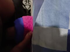 Big dick teen fuck a toy and cumming