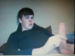 chubby young guy with huge cock on cam 6