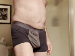 Gorgeous parent disrobes, wanks, showers and penetrates fuckbox PART 1