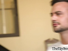 Jerking bdsm dom rims buff tied up subs ass