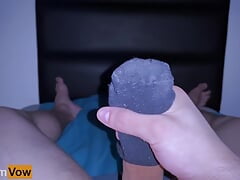 Cumming in my Step Brother sock