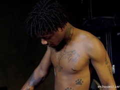 Black Edward James Barebacks Slum Jock