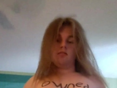 Femboy Rails their fake penis with thier tormentor names marked on thems