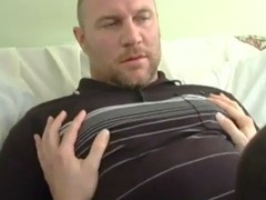 Straight guy receives oral pleasure and ejaculates in mouth