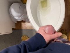 Tom Rivers golden shower and jizz explosion