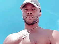 sexy gay black man