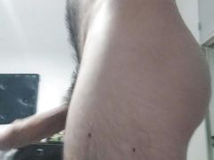 My hairy ass on camera for the first time, do you like it?