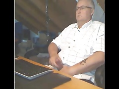 grandpa cum on cam