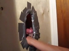 First visitor to my private gloryhole