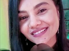 Nivisha facial expression for cocking on he instagram live.
