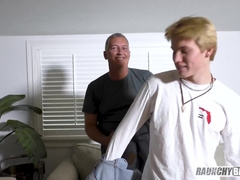 Dad Wanks Gay4Pay Steamy Virgin Teenie Until He Spunks