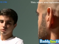 Mike Chambers In Young Fucked In Threesome After Sucking Cock Bussy