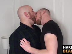 HardcoreBears.com - Fat bear Billy Warren plows skinny twink bitch Jef Heart vigorously