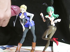Figure Bukkake(Android 18 & Bulma)