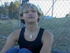 Crazy male in horny twinks gay sex video