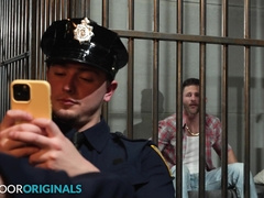 Trampy Cop Spin Humps Jailed Daddio - NextDoorStudios