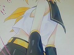 Kagamine Rin Cum Tribute SOP 8