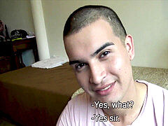 queer guy flashes his talents for money